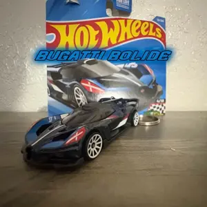 Bugatti Bolide mini car keychain