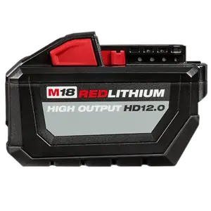 Milwaukee 48-11-1812 M18 REDLITHIUM 216Wh High Output HD 12.0Ah Battery Pack