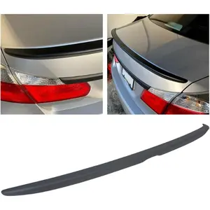 Rear Trunk Spoiler Lid Wing Compatible with 2013-2017 Honda Accord 4 Door Sedan Factory Style Exterior Rear Winglet Tail Lid