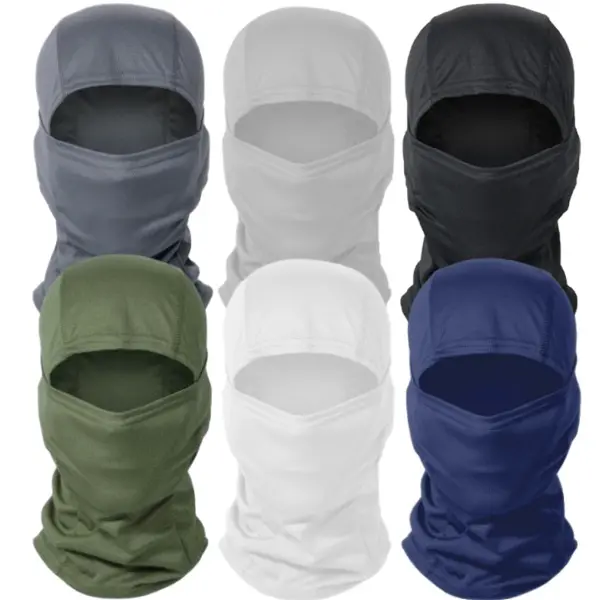 6 Pieces Balaclava Ski Mask Full Face Cover for Men and Women , UV Protector Lightweight for Motorcycle Snowboard