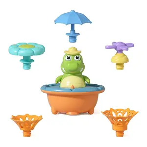 [Glow & Splash!] Interactive Bath/Pool  with Light-Up Fun, Outdoor Summer Games Gift for Ages 3+ sprinkler toy Random color