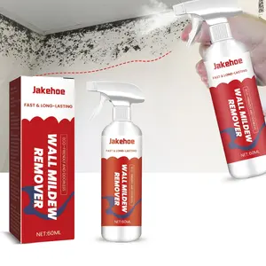 Wall Mold Remover (60ML/60ML*3), Bathroom Tile Floor Mildew Cleaner, Wall Surface Cleaning, Stain Prevention Agent, Household Cleaning Products