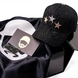 Barbas Hats x CT Rockstar FULL BOX Black Baseball Cap