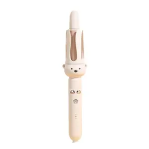 32mm Fully Automatic Lazy Electric Rotary Hair Curler - Non-Damaging Comfort Heated Curler, Hair Styling Tool for Camping & Hiking Tent Use, Hair Styling Tools