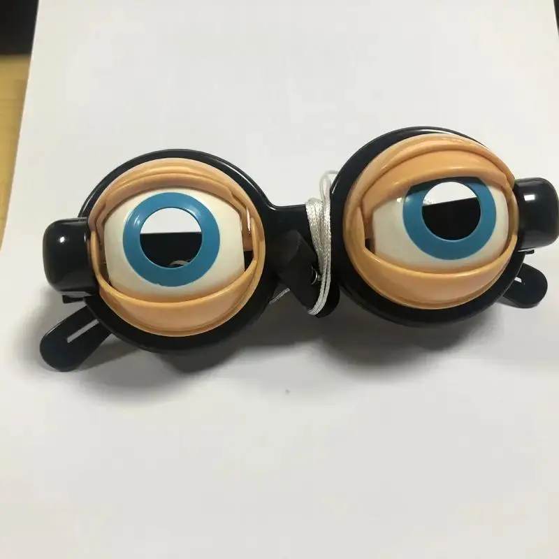 Novelty Funny Playful Glasses with Winking Eye Mechanism, Casual Style Decorative Eyewear Accessory for Selfie Fun & Gag Gifts, Festive Gifts for Friends, Party Accessories