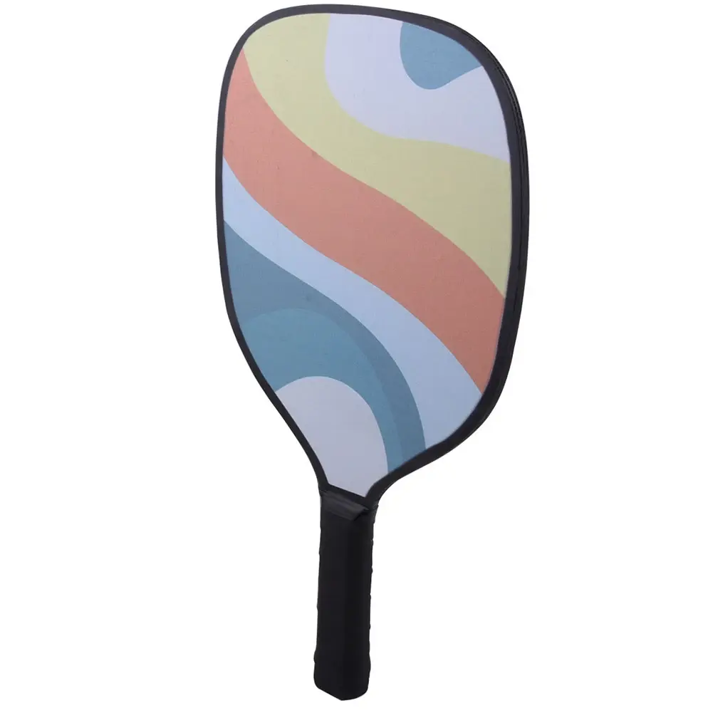 The Pickle Kitchen racket set with 2 pickleball paddles and 4 balls + bonus storage bag for competition or training