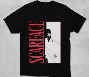 Scarface T-shirt, Retro Movie Scarface T-shirt, Scarface Vintage Shirt Crewneck Sweatshirt Hoodie