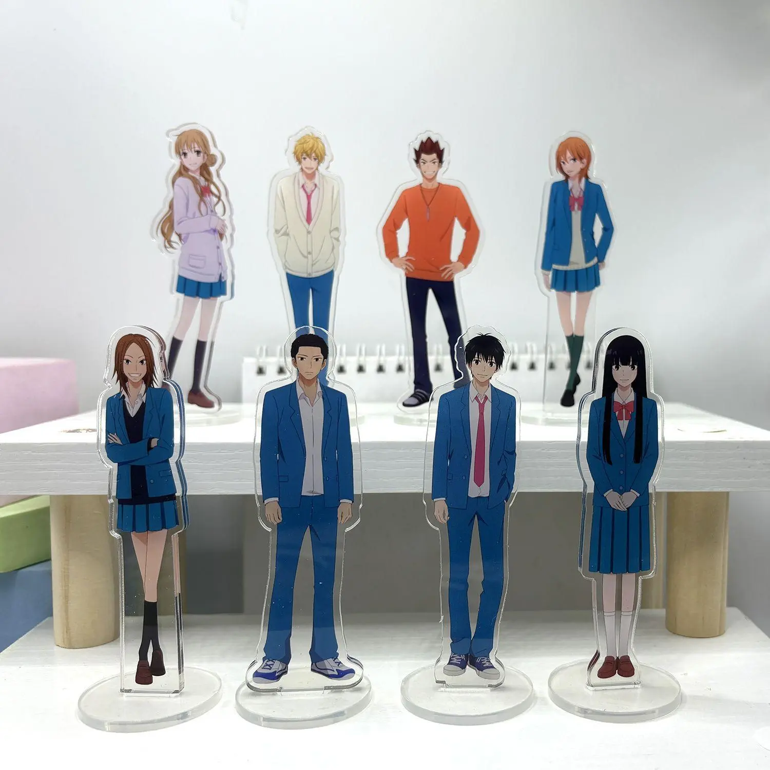 Fans Gifts Anime Kimi Ni Todoke Kimi Ni Todoke_ From Me To You HD Figures 15cm Acrylic Stand Desktop Ornament Series about