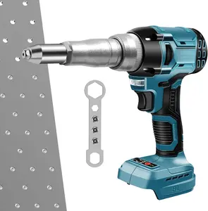 Cordless Rivet  Tool Compatible with Makita 18V (No ), Electric Automatic Pop Rivet , Brushless Blind Riveter Kit for 3/32", 1/8", 5/32", 3/16"