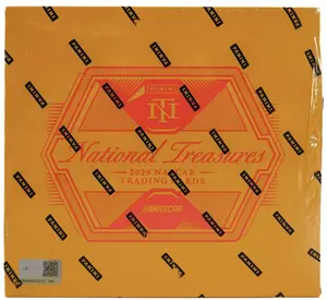 2025 National Treausres Racing NASCAR - 10 Cards / 8 Auto and Mem per Box - Ripped and shipped