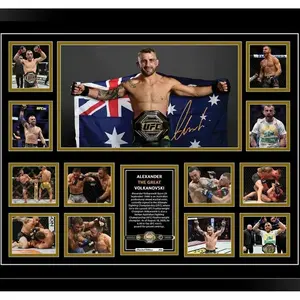Alexander The Great Volkanovski UFC Signed Limited Edition Memorabilia Unframe