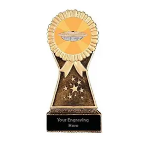 BuyAwardsandTrophies Resin Stand Best Thanksgiving Pie Trophy (6")