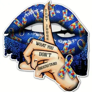 6 Pack Rust Patches for Teenagers Autism Awareness Blue Iron on Applique for T Shirt Pillow Bag DIY Craft Supplies