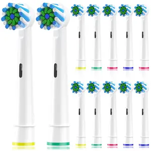 4/8/12/16pcs EB50 Cross Action Replacement Brush Heads For Oral B D12 D16 D100 3757 3709 pro3 pro1max electric toothbrush Teeth Cleaning Tool