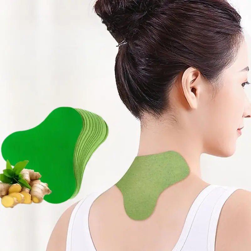 72-Piece Cervical Moxa Patches for Sports Pain Relief, 8-Hour Constant Temperature Penetration, Gentle Long-Lasting Herbal Support for Neck-Shoulder-Lumbar-Knee Discomfort (Sports & Outdoor Accessories)