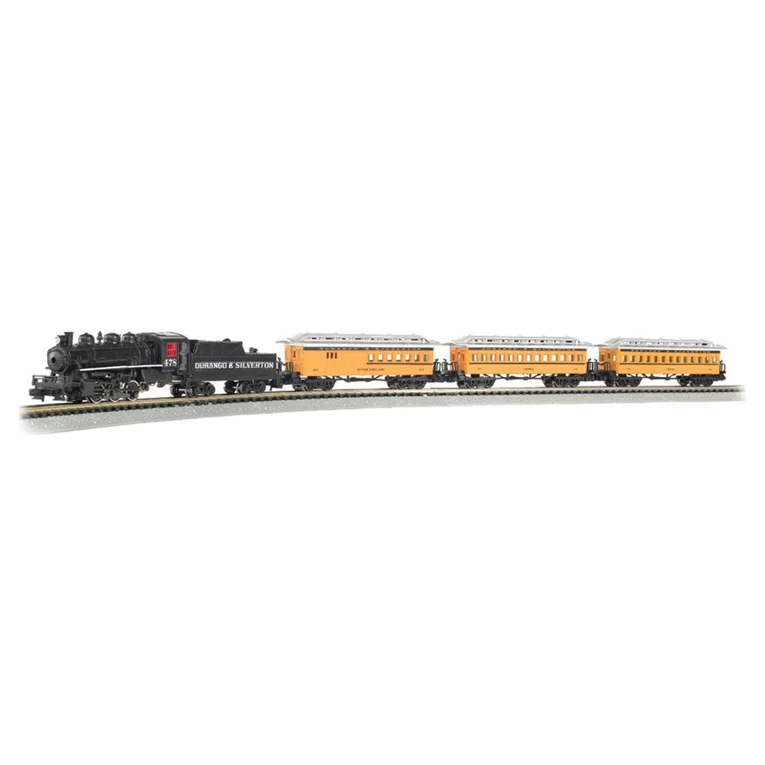 Bachmann Trains - Durango & Silverton Ready To Run Electric Train Set - N Scale