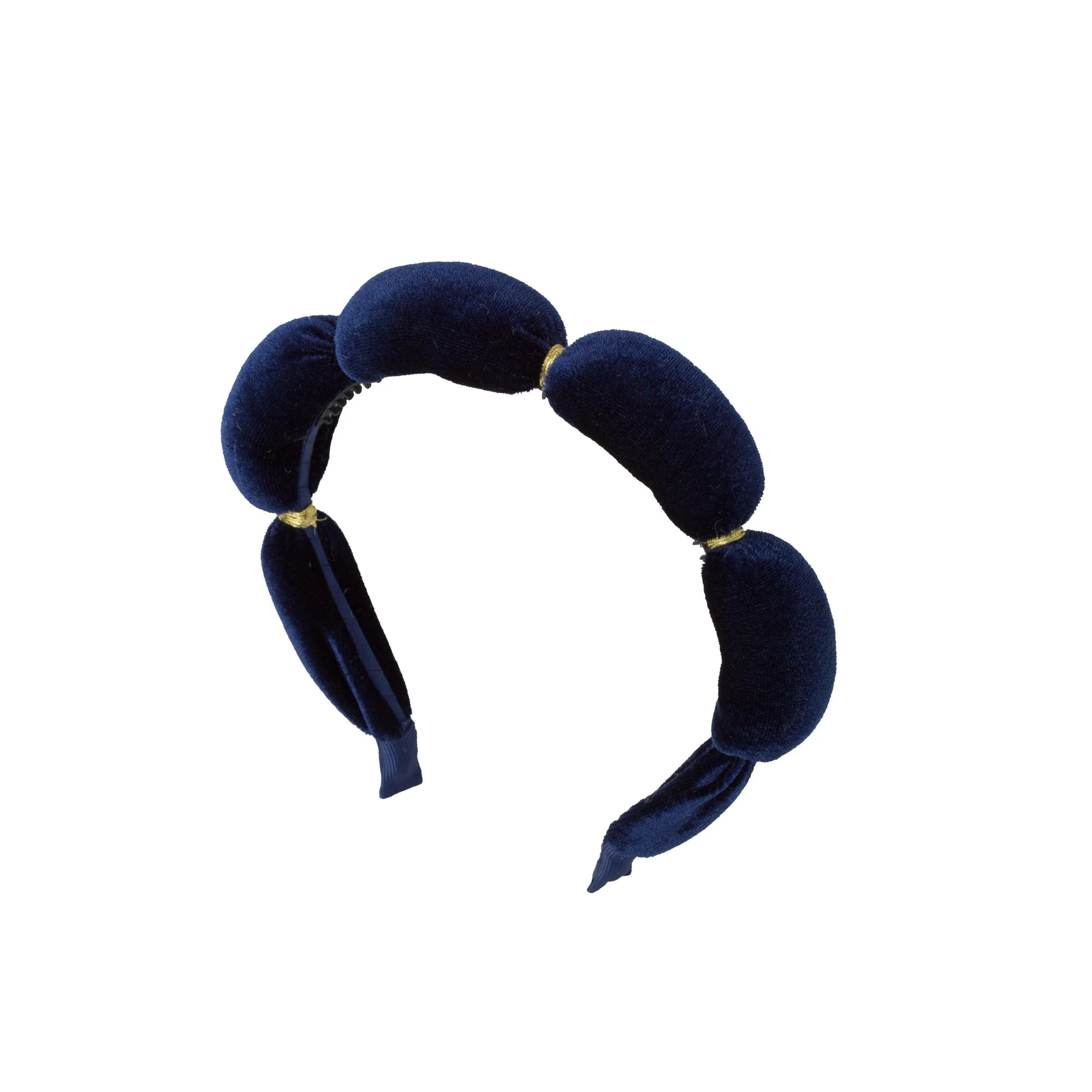 Jasmin Headband - Navy Velvet