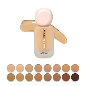 GNO Serum Foundation Concealer - Green Tea Pink Cosmetic Formula, Hydrating Makeup Base, Blendable, Radiant for Skincare