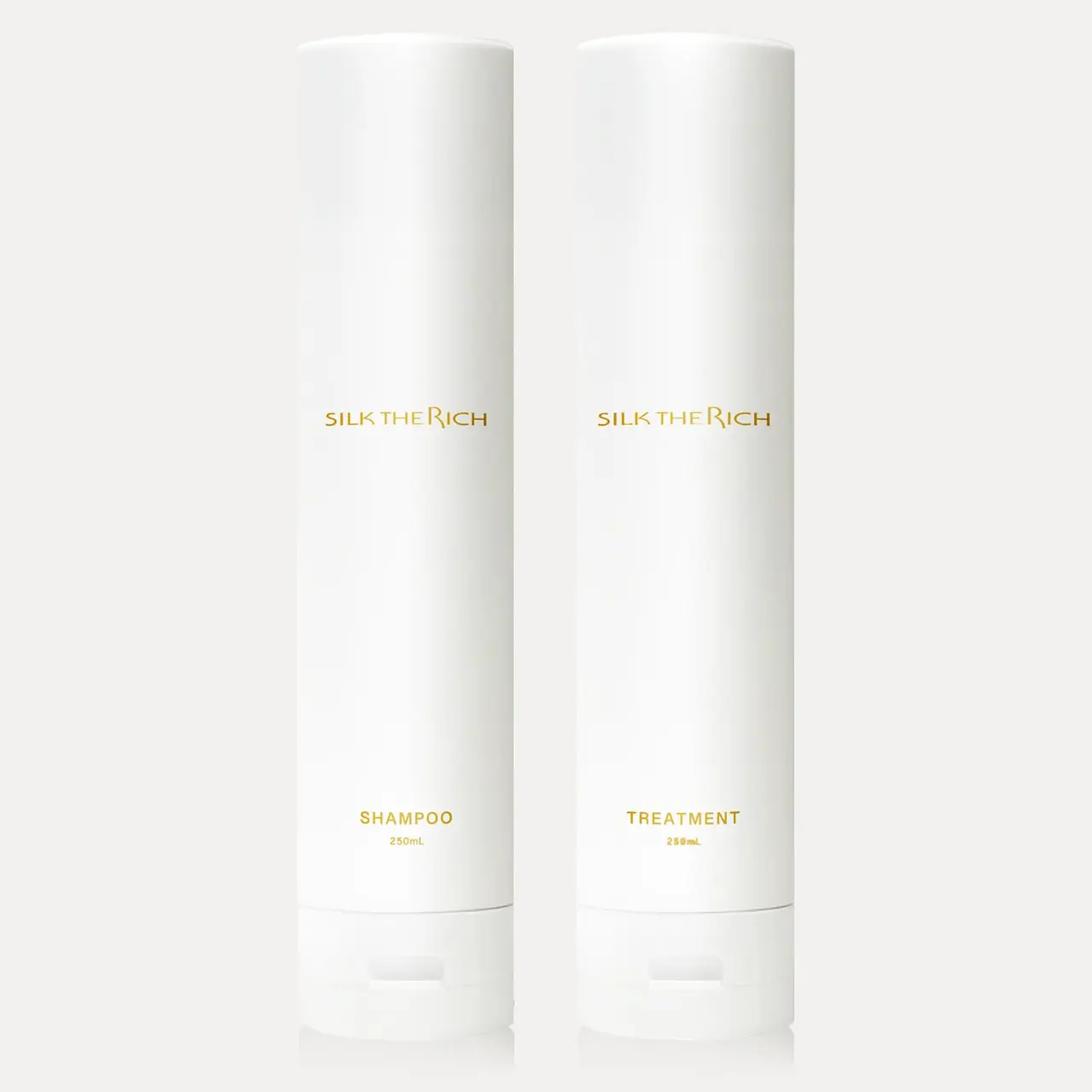 SILK THE RICH Glow Shampoo & Conditioner Set - Fragrance-Free Hyaluronic Acid Cleanser, Nourishing Moisturizer for Dry Hair (Cleansing, Anti-Frizz Haircare Kit for Beauty & Personal Care)