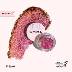 MOIRA | Starshow Shadow Pot (011) | Metallic Cream Eyeshadow with Rich Pigment & Long-Wear Finish