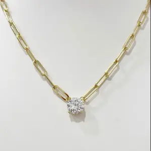 Paper clip Gold Plated 14 k