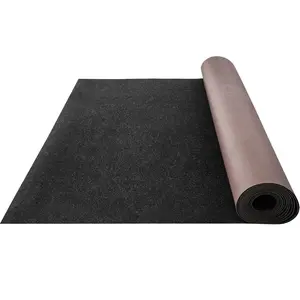 【fathersdaygift】VEVOR Boat Carpet,  , 6 ft x 29.5 ft Marine Carpet for Boats, Waterproof Black Indoor Outdoor Carpet with Marine Backing Anti-Slide Marine Grade Boat Carpet Cuttable Easy to Clean Patio Rugs Deck Rug