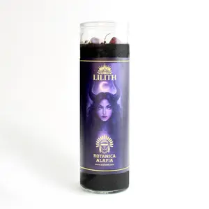Lilith Seduction Candle - Soy Wax Ritual Edition Veladora Aromatica Lilith Aromatic Candle No Warranty Traditional