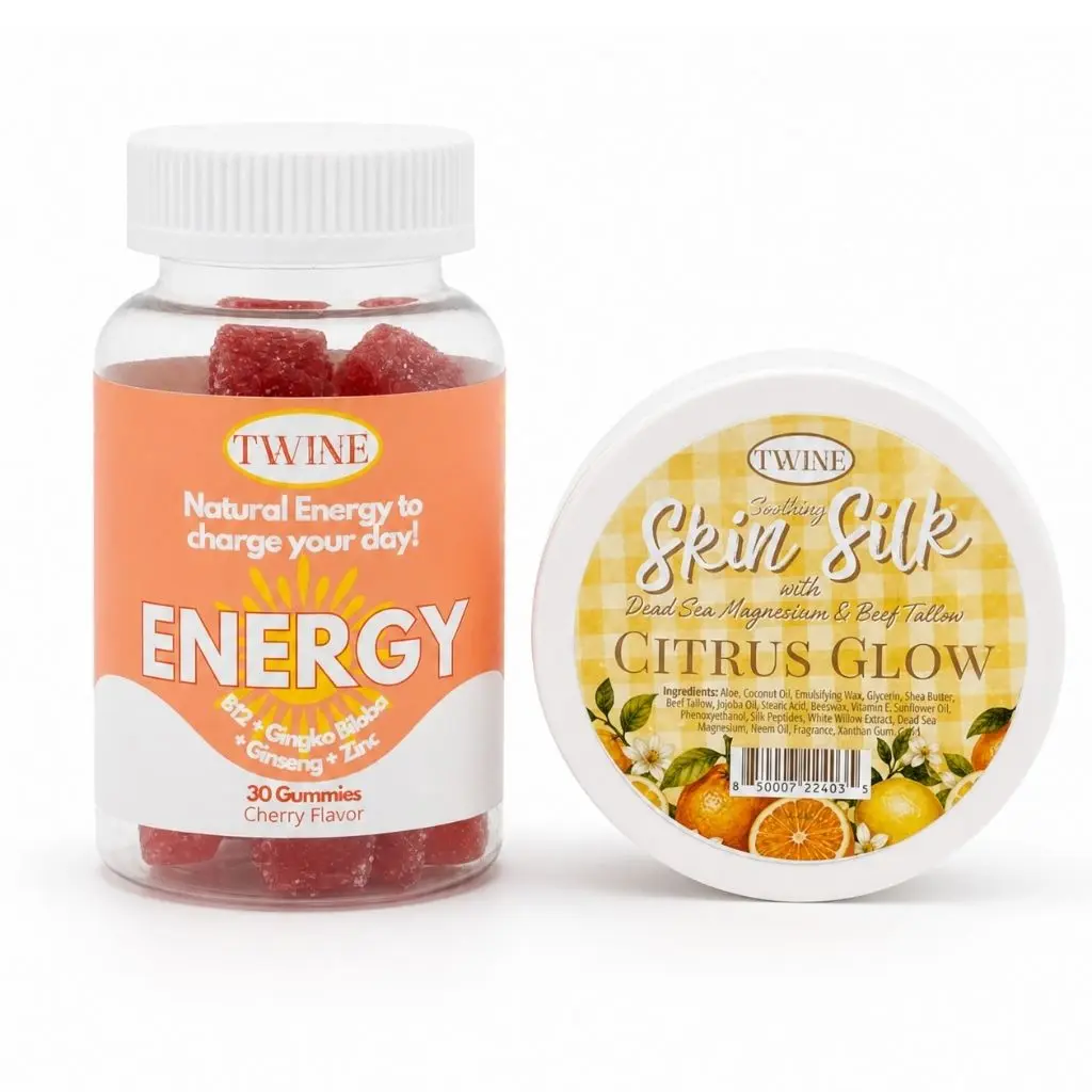 The Energy Bundle— Energy Gummies + Citrus Glow Skin Silk
