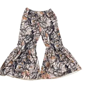 toddler girl clothes girl camo pant bell bottom pants winter bottom