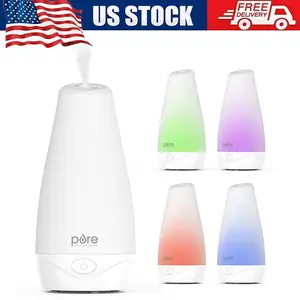 Pure Enrichment PureSpa Essential Oil Diffuser | Aromatherapy Humidifier with LED Lights