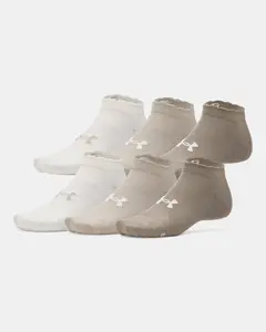 Under Armour Essential Unisex 6-Pack Low Cut Socks