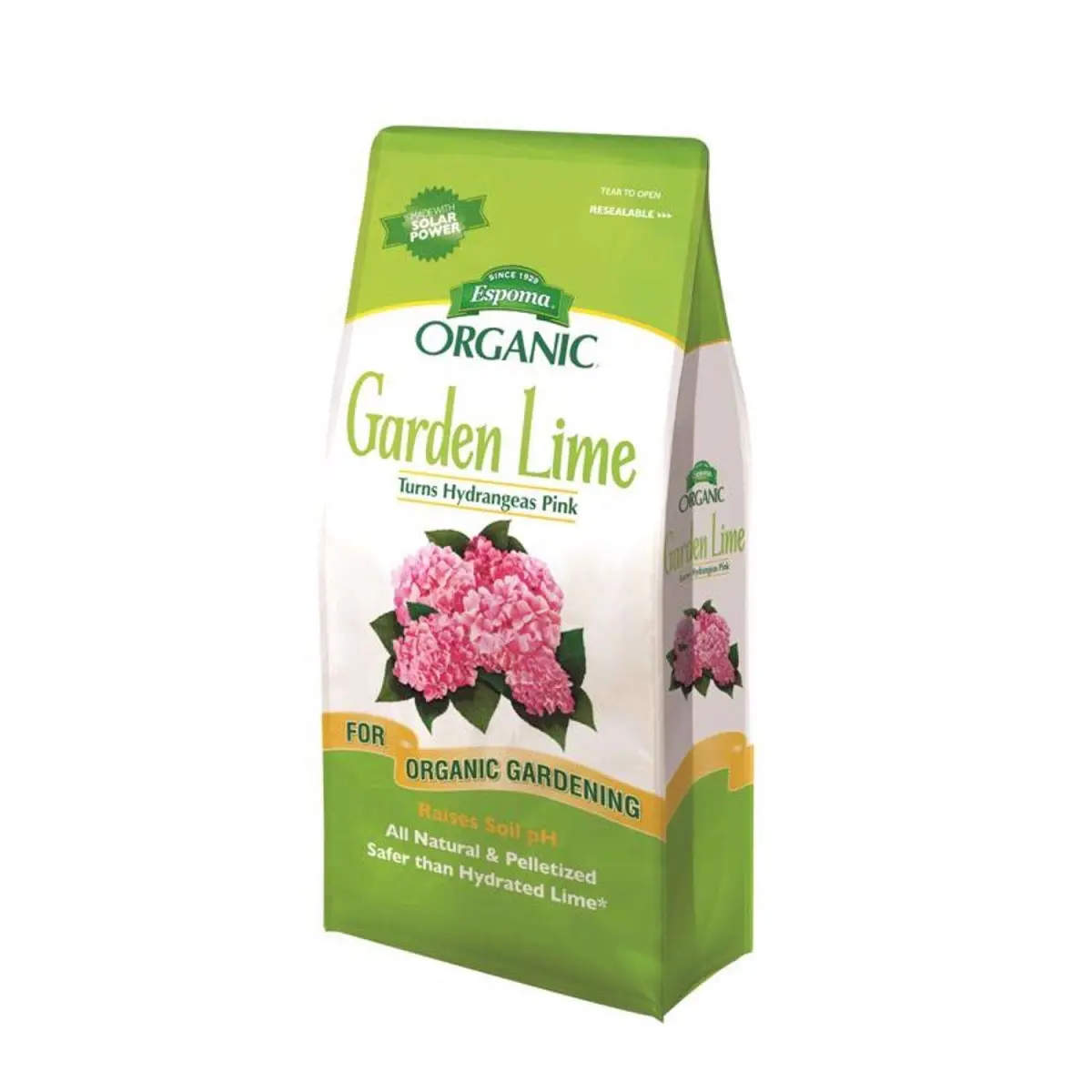 Espoma 7135148 Organic Traditions Pelletized Garden Lime, 5 lbs Soil pH Adjuster, Safer Than Hydrated Lime, Turns Hydrangeas Pink, Pellets