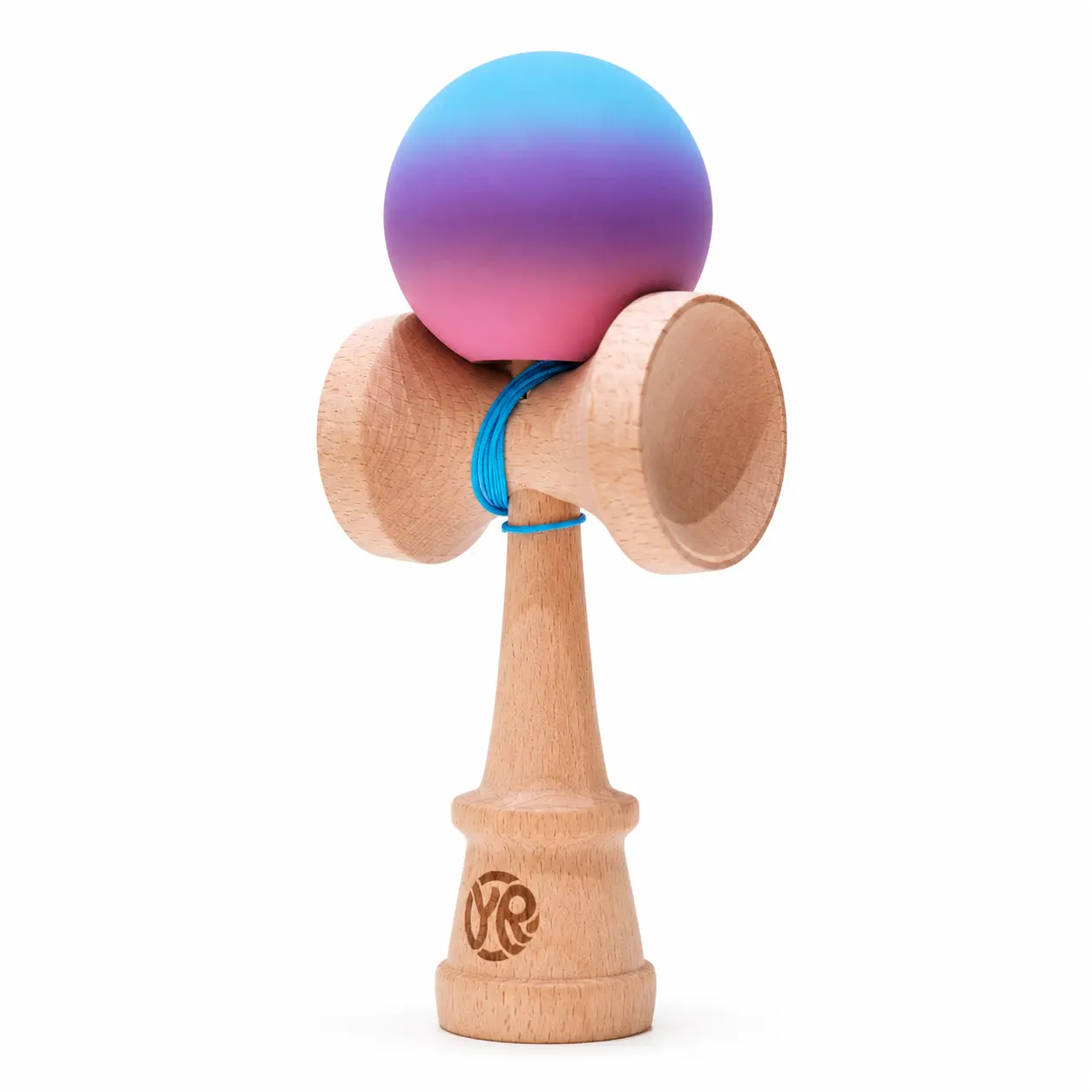 Professional Competition Kendama - Beech Wood Skill Toy with Ethereal Gradient Finish, Japanese Wooden Ball and Cup Game, Hand-Eye Coordination Trainer for Kids & Adults (Twilight Mist)