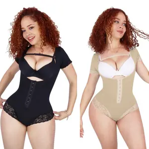 Moda King Peru Women's Premium Short-Sleeve Seamless Compression Bodysuit Shapewear - Tummy Control, Comfortable Smooth Garment for Hourglass Fit, Butt-Shaping, Flattering, Body-Hugging, Contoured, Minimizing, Butt-Shaping Shapewear Bodysuit, Flattering S