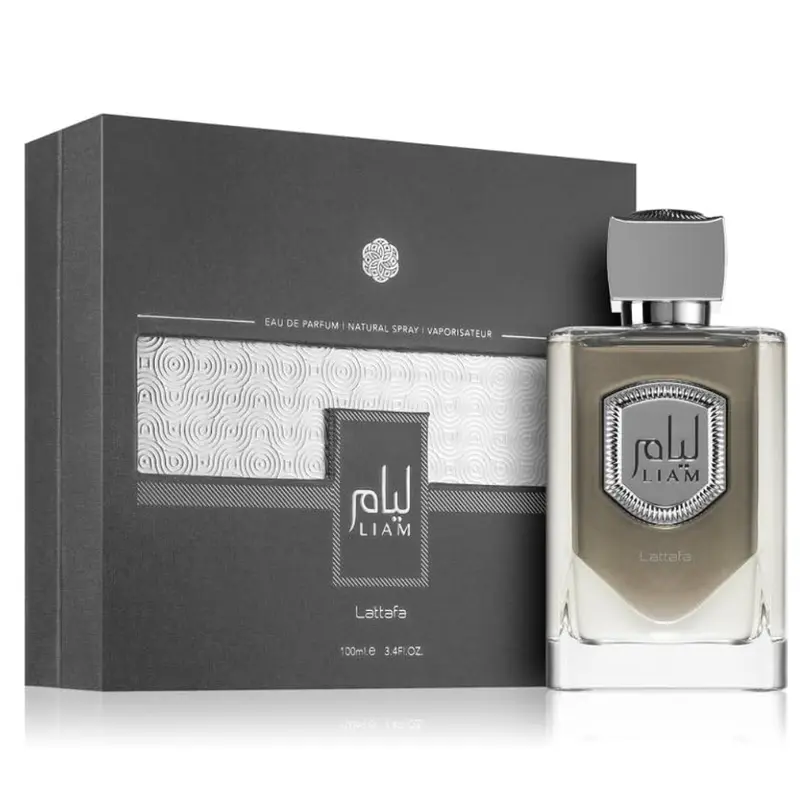 Lattafa Perfumes Liam Grey EDP Spray 100ML (3.4 OZ) By Lattafa, Refreshing And Aromatic Fragrances For Men & Women. Scent Blend