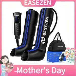 EASEZEN Leg Compression Massager, Foot Calf Thigh Relaxation System, Adjustable Pressure Leg Soothing Device, Daily Comfort Recovery Tool, Ideal Gifts for Men & Women to Ease Tired Legs