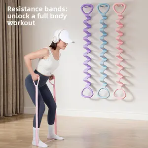 Multifunctional 1.5-Meter Resistance Band for Full-Body Toning Portable Gym with Durable Latex Non-Slip Handles for Chest Back Arm Glutes Training home gym equipment chest expander stretch yoga