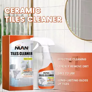 Outdoorfun Removes Hard Water Stains & Mold in 5 Mins | FS 3-in-1 Tile & Grout Cleaner Spray | Bathroom Shower & Kitchen Backsplash Safe | Non-Toxic Streak-Free Shin