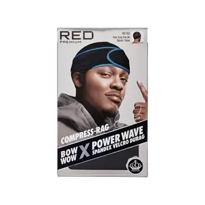 RED by KISS Spandex Pixie Durag - BOW WOW X Power Wave 360 Waves & Short Cuts