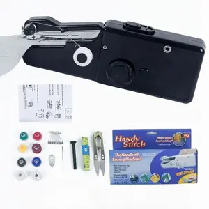 1 SET Handheld Mini Sewing Machine Mini Electric Sewing Machine Portable Sewing Machine New Accessories Sewing Machine Set