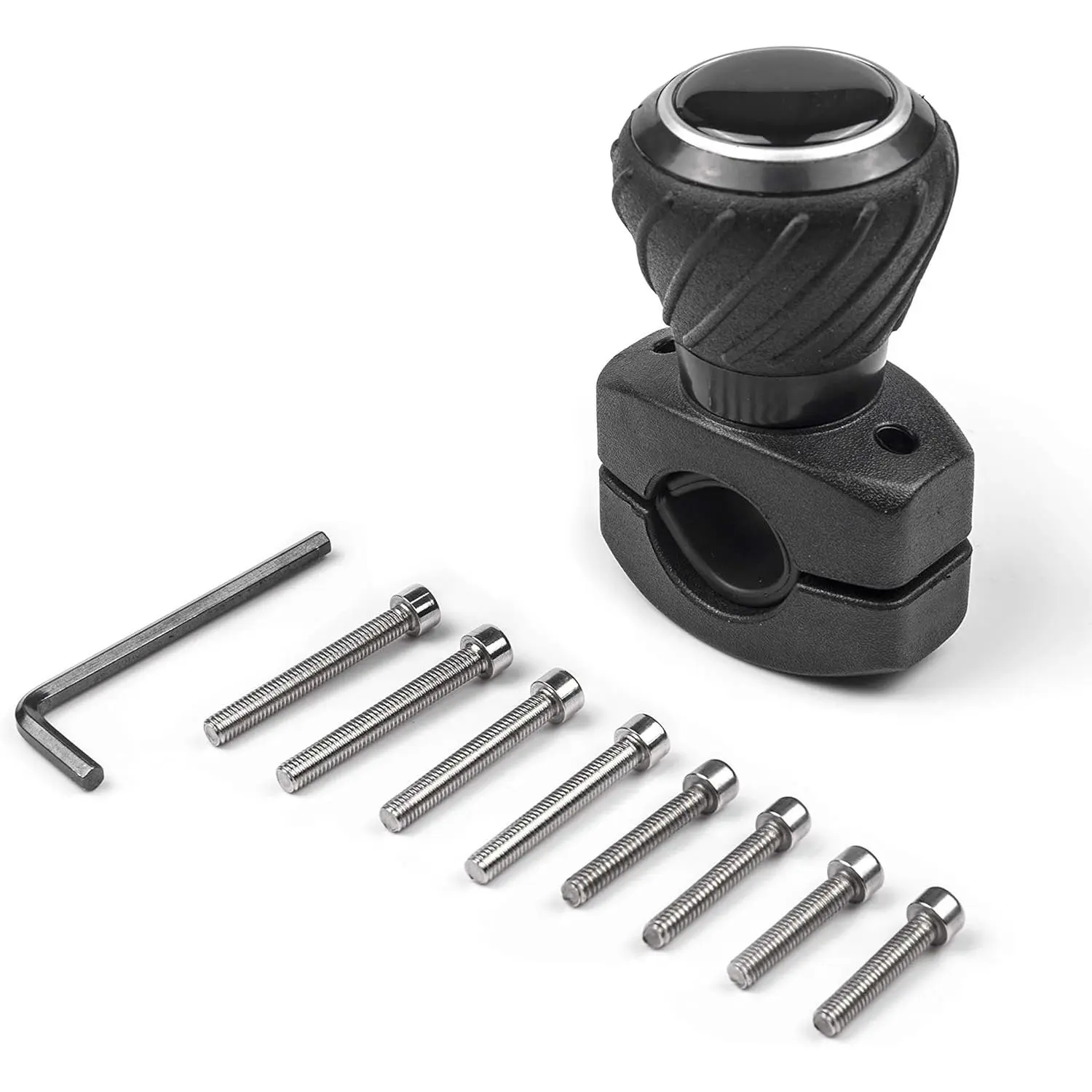 Deluxe Steering Wheel Power Handle Spinner Knob - Universal Steering Wheel Fit for , , , Mowers, Forklifts, etc