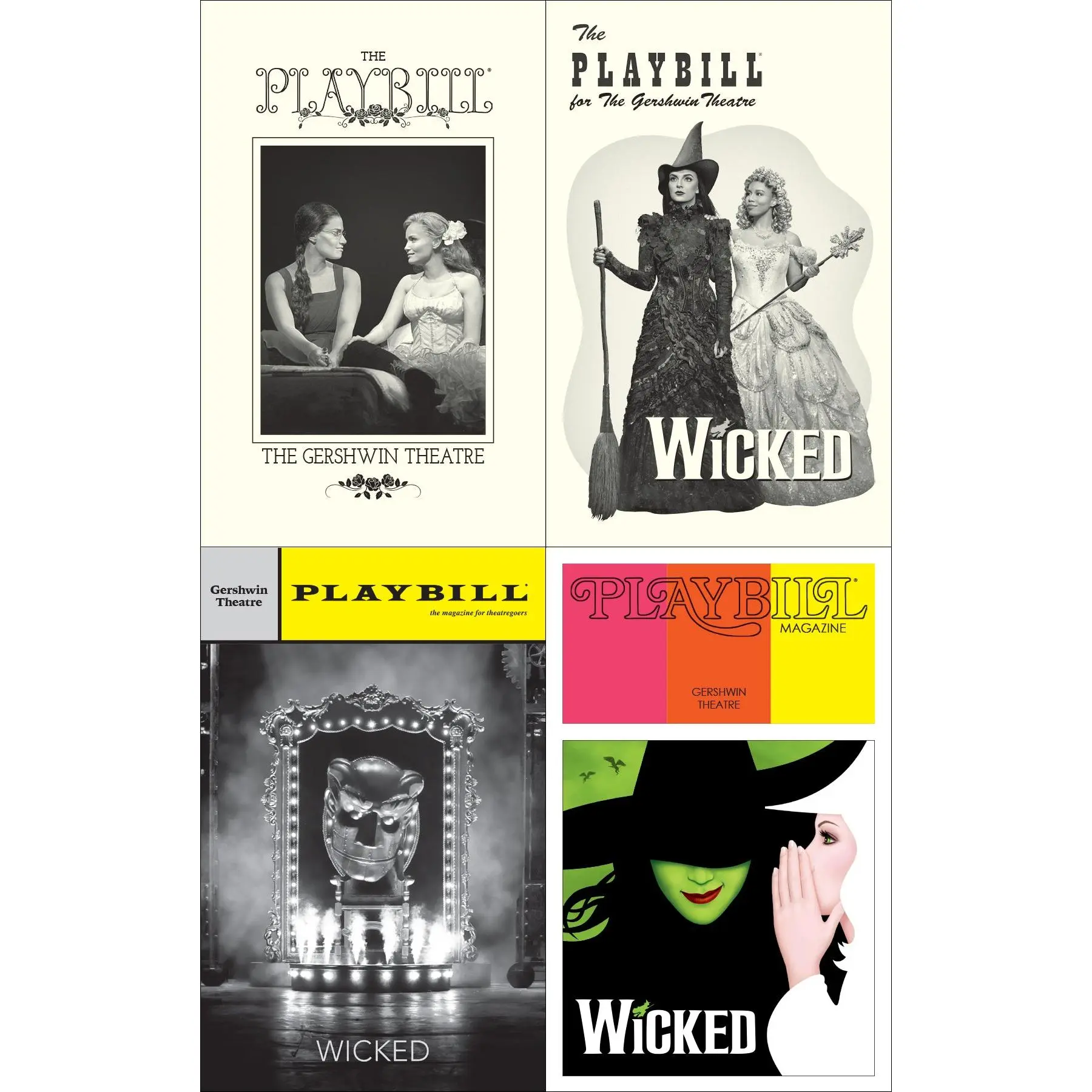 Wicked 140th Anniversary Legacy Four Covers Sticker Set