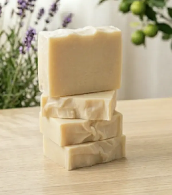 Amber Cider  wood Tallow Natural Handmade soap