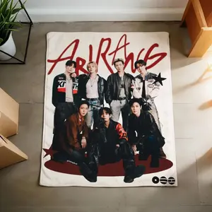Music Vinyl Throw Arirang Blanket Soft Throw, New Album WouldTour Blanket Soft Throw