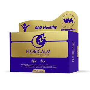Floricalm Natural Sleep Supplement with Magnesium and Melatonin for Restful Sleep Dietary Healthcare