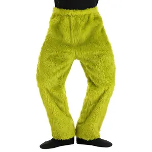 Adult Dr. Seuss Grinch Fur Pants