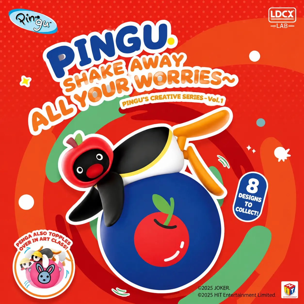Pingulu Ball - Pingu Whimsical Idea Series Vol.1 Adorable Pingu Character Blind Box Figures Ideal Birthday Surprise Gift For Teens Collectors Viral Tabletop Decor Accessory，Back To School