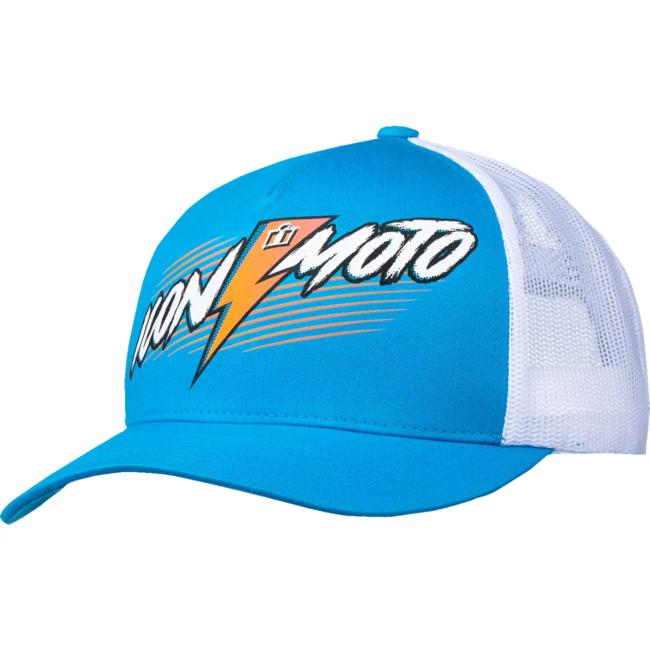 Icon Motosports Rad Dawn Trucker Hat - Blue / White