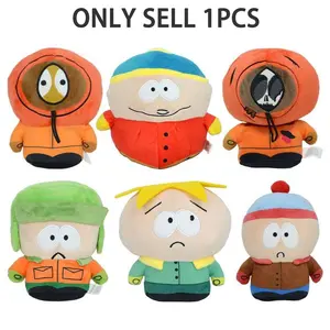 New Anime Cartoon South Park Character Cartman Stan Butters Plush Doll Boy Kid Soft Stuffed Toy For Children Christmas Gifts pillow