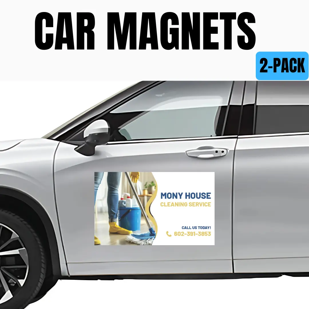 Custom Car Magnet 2- Packs